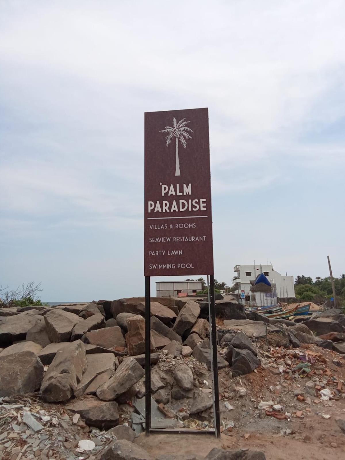 Palm Paradise Beach Resort 퐁디셰리 외부 사진